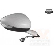 Καθρέπτης Ηλεκτρικός Θερμαινόμενος Ηλεκτρικά Ανακλινόμενος Βαφόμενος Με Φλας PEUGEOT 508 2012 - 2014 Δεξιά 630007503