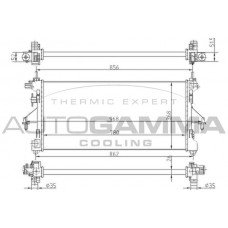 Ψυγείο Νερού PEUGEOT BOXER 2014 - 637006300