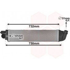 Ψυγείο Intercooler RENAULT TRAFFIC 2014 - 667906200