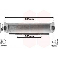 Ψυγείο Intercooler LANDROVER DISCOVERY 2004 - 2009 ( LA ) III 690706200