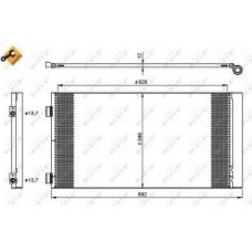 Ψυγείο A/C (Εξωτερικό) MINI COOPER 2011 - 2014 690906400