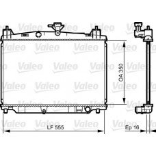 Ψυγείο Νερού MAZDA 2 2007 - 2010 ( DE ) VALEO 735416