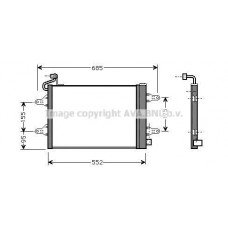 Ψυγείο A/C (Εξωτερικό) SKODA ROOMSTER 2011 - ( ) 749006400