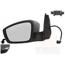 Καθρέπτης Ηλεκτρικός Θερμαινόμενος Βαφόμενος Με Φλας SKODA RAPID 2012 - Αριστερά 750007504