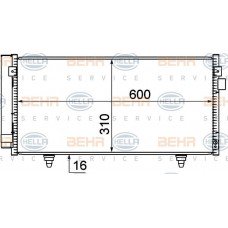 Ψυγείο A/C (Εξωτερικό) SUBARU XV 2013 - 2016 773006400