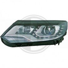 Φανάρι Εμπρός Bi xenon Εξυπνο VW TIGUAN 2012 - 2016 HELLA Αριστερά 889005162