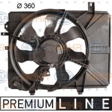 Βεντιλατέρ A/C HYUNDAI GETZ 2002 - 2005 ( TB ) HELLA 8EW 351 041-391