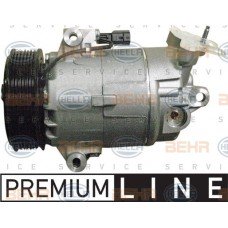 Συμπιεστής A/C (Κομπρέσορας) NISSAN QASHQAI 2007 - 2010 ( J10 )( JJ10 ) HELLA 8FK 351 340-221
