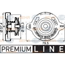 Ψυγείο Νερού PORSCHE 928 1978 - 1986 HELLA 8MY 376 742-181