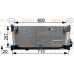 Ψυγείο A/C (Εξωτερικό) OPEL CORSA 1993 - 2000 ( B ) GM 90508125