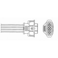 Αισθητήρες Λ (λάμδα) OPEL ASTRA 2004 - 2007 ( H ) NGK 93122