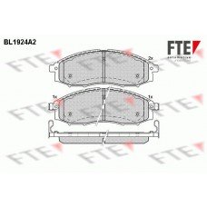 Τακάκια Σετ NISSAN D22 1998 - 2001 FTE BL1924A2
