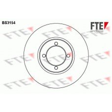 Δισκόπλακες OPEL CORSA 1993 - 2000 ( B ) FTE BS3154