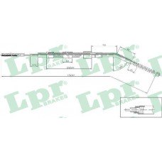 Ντίζες Χειροφρένου BMW 3 Series 1990 - 1995 ( E36 ) LPR C0068B