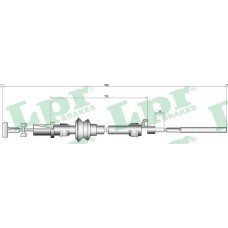 Ντίζα Συμπλέκτη SEAT IBIZA 1993 - 1995 ( 6K ) LPR C0221C