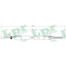 Ντίζες Χειροφρένου CITROEN XSARA 2000 - 2002 LPR C0974B