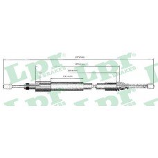 Ντίζες Χειροφρένου CITROEN XSARA 2000 - 2002 LPR C0975B