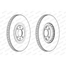 Δισκόπλακες PEUGEOT 308 2008 - 2012 FERODO DDF1999C