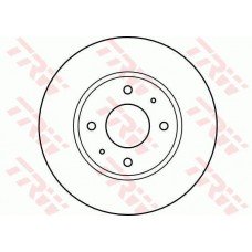 Δισκόπλακες MITSUBISHI CARISMA 1996 - 1999 ( DA ) TRW DF4054