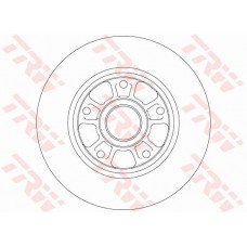Δισκόπλακες RENAULT MEGANE 2008 - 2014 TRW DF6182
