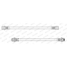 Μαρκούτσια Φρενων HYUNDAI ACCENT 2003 - 2005 ( CG ) ( LC2 ) FERODO FHY2781