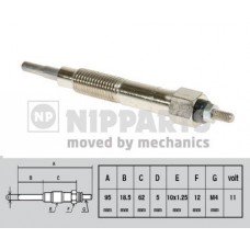 Προθερμαντήρας NISSAN ALMERA 1995 - 1998 ( N15 ) NIPPARTS J5711016