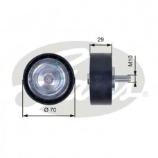 Τροχαλία παρέκκλισης & ενδιάμεσος τροχός GATES T36396