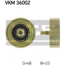 Τροχαλία παρέκκλισης & ενδιάμεσος τροχός RENAULT CLIO 1990 - 1994 SKF VKM 36002