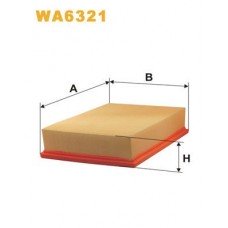 Φίλτρο αέρα VW POLO CLASSIC 1996 - 2006 ( 6KV2 ) WIX FILTERS WA6321