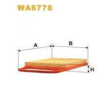 Φίλτρο αέρα VW POLO 2002 - 2005 ( 9N ) WIX FILTERS WA6776