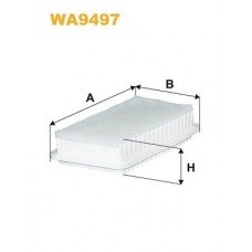 Φίλτρο αέρα TOYOTA AVENSIS 2003 - 2006 ( T250 ) WIX FILTERS WA9497