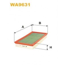 Φίλτρο αέρα JAGUAR S - TYPE 1999 - 2003 ( X200, X202 ) WIX FILTERS WA9631