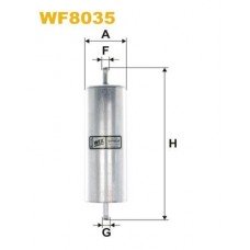 Φίλτρο καυσίμων BMW 3 Series 1983 - 1987 ( E30 ) WIX FILTERS WF8035