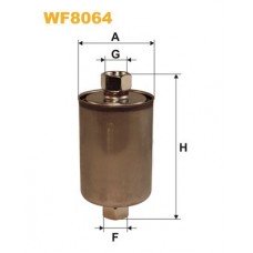 Φίλτρο καυσίμων CHEVROLET-DAEWOO ESPERO 1995 - 1999 ( KLEJ ) WIX FILTERS WF8064
