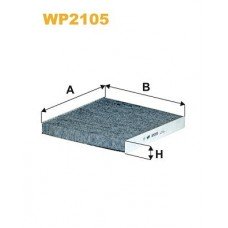 Φίλτρο αέρα εσωτερικού χώρου SMART FORTWO 2014 - WIX FILTERS 0