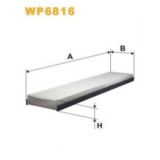 Φίλτρο αέρα εσωτερικού χώρου FORD MONDEO 1993 - 1996 ( Mk1 ) WIX FILTERS WP6816