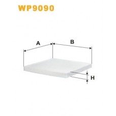 Φίλτρο αέρα εσωτερικού χώρου VOLVO S40 1995 - 2000 ( VS ) WIX FILTERS WP9090