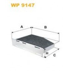 Φίλτρο αέρα εσωτερικού χώρου VW GOLF 2004 - 2008 ( Mk5 ) WIX FILTERS WP9147
