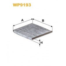 Φίλτρο αέρα εσωτερικού χώρου TOYOTA YARIS 2003 - 2006 ( XP10 ) WIX FILTERS WP9193