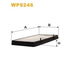 Φίλτρο αέρα εσωτερικού χώρου NISSAN PRIMASTAR 2001 - 2006 ( X83 ) WIX FILTERS WP9246