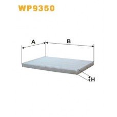 Φίλτρο αέρα εσωτερικού χώρου NISSAN QASHQAI 2007 - 2010 ( J10 )( JJ10 ) WIX FILTERS WP9350