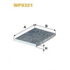 Φίλτρο αέρα εσωτερικού χώρου NISSAN QASHQAI 2007 - 2010 ( J10 )( JJ10 ) WIX FILTERS 0