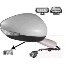 Καθρέπτης Ηλεκτρικός Θερμαινόμενος Ηλεκτρικά Ανακλινόμενος Βαφόμενος Με Φλας PEUGEOT 508 2012 - 2014 Δεξιά 630007581