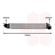 ΨΥΓΕΙΟ INTERCOOLER 1.6-2.0 D ΠΕΤΡΕΛΑΙΟ (540x85x64) ΚΟΛΑΡΑ ΚΟΥΜΠΩΤΑ MINI CLUBMAN 2011 - 2014 ( R55 ) 690906210