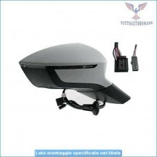 Καθρέπτης Ηλεκτρικός Θερμαινόμενος Ηλεκτρικά Ανακλινόμενος Βαφόμενος Με Φλας Φως Ασφαλείας Με Blis SEAT ATECA 2016 - Αριστερά 725007592