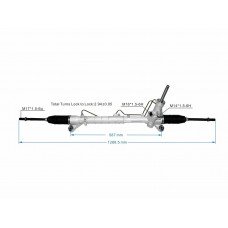 Κρεμαργιέρα & Αντλία Υδραυλικού MAZDA 3 2004 - 2006 ( BK ) JRP954
