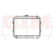 Ψυγείο Νερού TOYOTA HILUX 1989 - 1997 ( YN85-110 ) 098906300