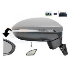 Καθρέπτης Ηλεκτρικός Θερμαινόμενος Ηλεκτρικά Ανακλινόμενος Βαφόμενος Με Φλας Φως Ασφαλείας Με Μνήμη VW TOURAN 2015 - Δεξιά 885307581