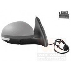 Καθρέπτης Ηλεκτρικός Θερμαινόμενος Ηλεκτρικά Ανακλινόμενος Βαφόμενος Με Φλας VW TIGUAN 2008 - 2012 ( 5N ) Δεξιά 035307503