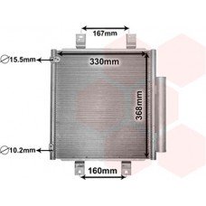 Ψυγείο A/C (Εξωτερικό) SUBARU JUSTY 2004 - 2008 ( G3X ) 772006400